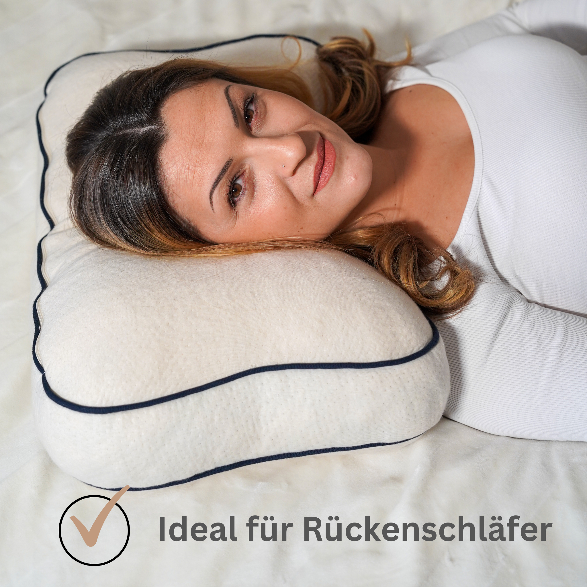 Ergonomisches Butterfly-Kissen für erholsamen Schlaf